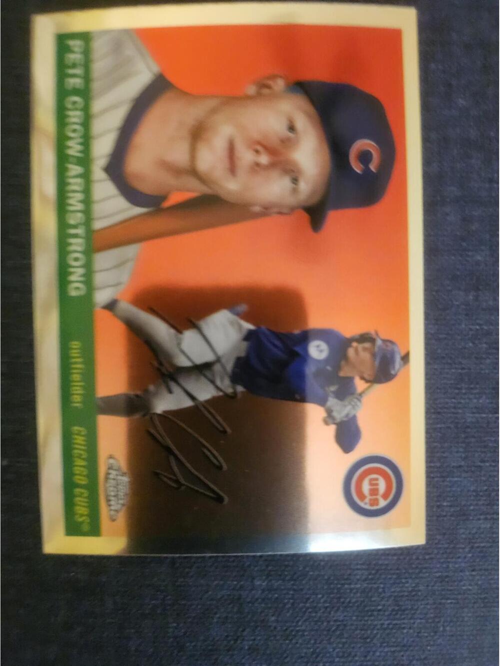 Pete Crow-Armstrong - 2025 Topps Chrome Platinum 1955 Rails & Sails - #73 - Cubs